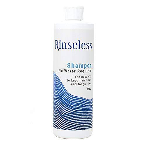 RINSELESS Waterless Shampoo 16 Oz | Get Refreshed Clean Smelling Hair with No Water Rinse Needed - Great for Elderly, Hospital, Bedridden, Assisted Living, Surgery Recovery, Festival, Camping use