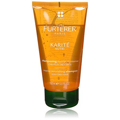 Rene Furterer KARITE NUTRI Intense Nourishing Shampoo, Very Dry Damaged Hair, Shea Oil, Shea Butter, 5 oz.