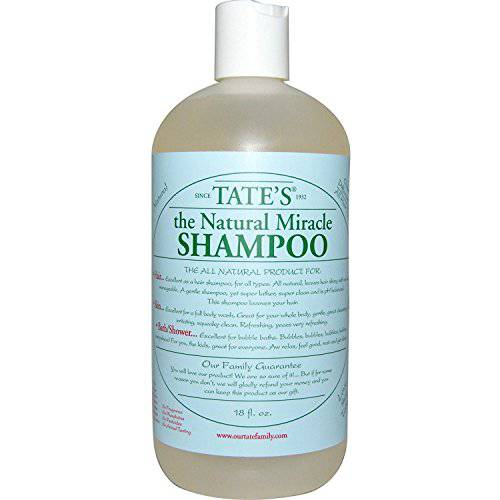 Tate’s The Natural Miracle Shampoo, 18 fl. oz.