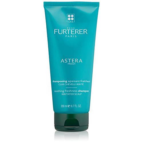 Rene Furterer ASTERA FRESH Soothing Freshness Shampoo, Irritated & Itchy Scalp, Peppermint, Eucalyptus