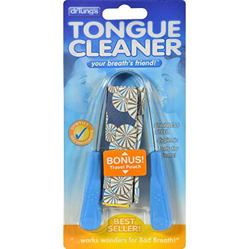 Dr. Tung’s Stainless Steel Tongue Cleaner 1 ea (Pack of 6)