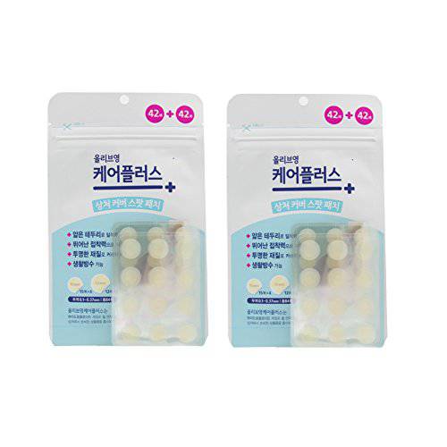 84EA x 2pack Korea Oliveyoung Care Plus Spot Patch Acne Blemish Care