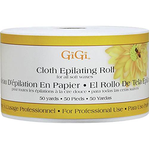 GiGi Cloth Epilating Roll for Hair Waxing / Hair Removal, 50 yds