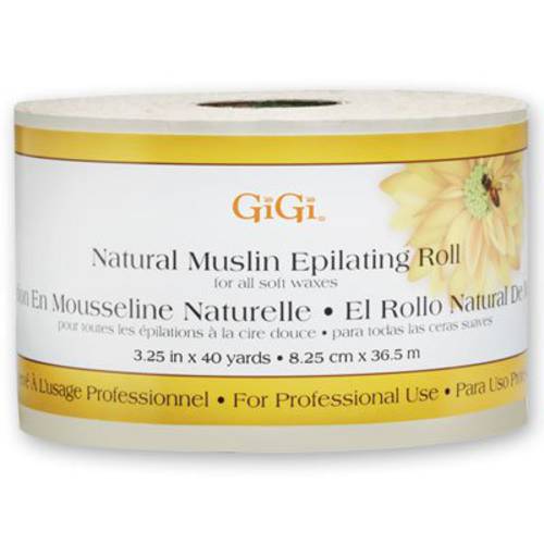GIGI Natural Muslin Roll (3.25 in. x 40 yards )