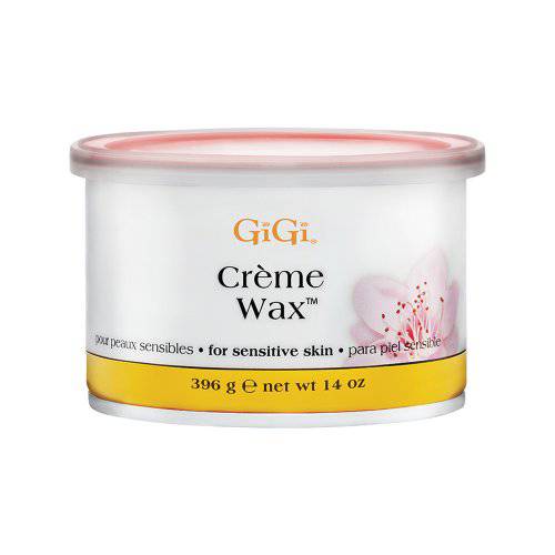 GiGi Creme Hair Removal Soft Wax, Gentle and Soothing Formula, Extra Sensitive Skin, 14 oz, 1-pc
