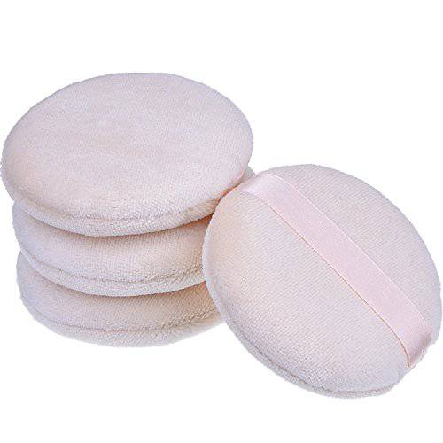 EBOOT Cosmetic Powder Puff Soft Sponge Foundation Makeup Tool 2.75 Inch, 4 Pack