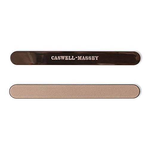 Caswell-Massey Diamond Nail File, Professional Washable Nail Buffer Crafted From Polished Steel, Durable & Long-Lasting, Pre-Polish Care, 7 In