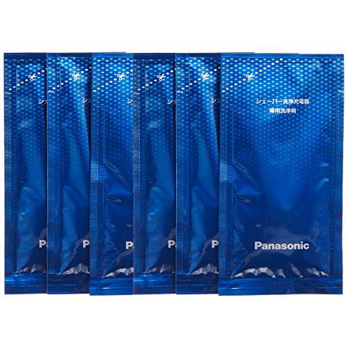 [Bulk buying set] Panasonic LAMDASH shaver cleaning charger dedicated cleaning agents -6 pieces- (japan import) by Panasonic