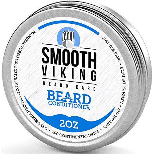 Beard Conditioner Leave in - Nourishing Beard Conditioner for Men with Essential Oils and Shea Butter (2 Oz) - Soothing & Softening Beard Balm for Facial Hair
