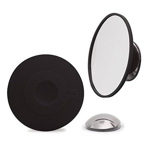 Bosign Cosmetic Mirror 10 x Magnification with Magnetic Extension Bar, Black