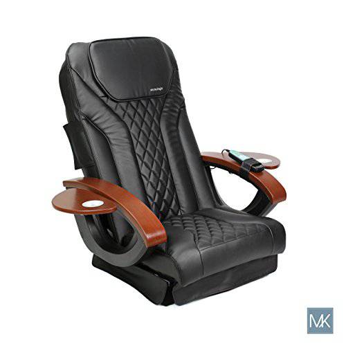 Shiatsulogic Pedicure Chair Cushion Cover Set (Black), Vibration Massage Chair Cover 16 EX, Nail Salon Pedicure Equipment and Furniture