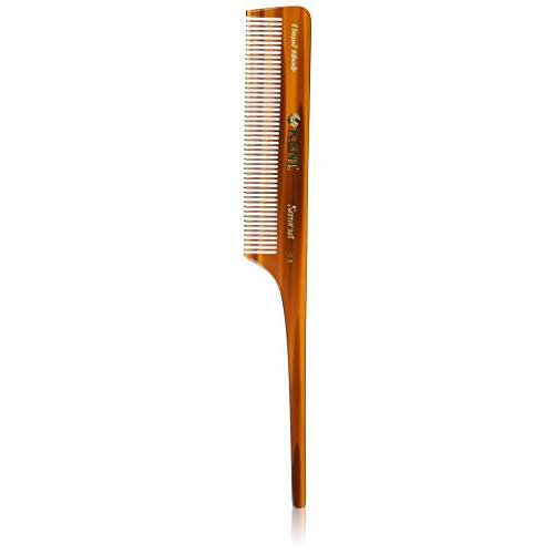 Kent 8T Rattail Combs for Hair Care and Style for Sectioning and Pick Care Kit Styling for Men and Women Parting Comb Rat Tail Comb/Kent Hair Comb Fine Tooth