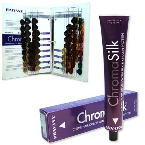 Pravana ChromaSilk Creme Hair Color - 5N Light Brown Unisex, 3 Fl Oz (Pack of 1), (I0102763)