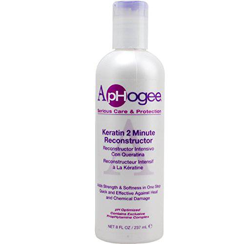 Aphogee Keratin 2 Minute Reconstructor, 8 oz (Pack of 2)