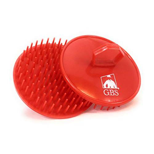 G.B.S Shower Shampoo Massage Hair Brush No.100-2 Pack Brush - Scalp Massager, Detangle & Beard Brush - Head Scrubber Promotes Hair Growth for Women Men Beard and Pet