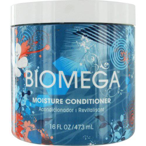 BIOMEGA Moisture Conditioner, Conditioner Infused with Hydrating Moisturizers and Keratin Amino Acids, Repairs Damaged and Dry Hair, Improves Hair Elasticity