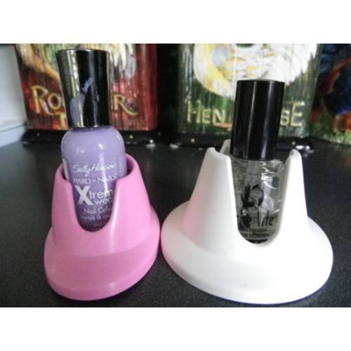 Nail Polish Holders (Oval and Round Style) (2 Pcs Total)
