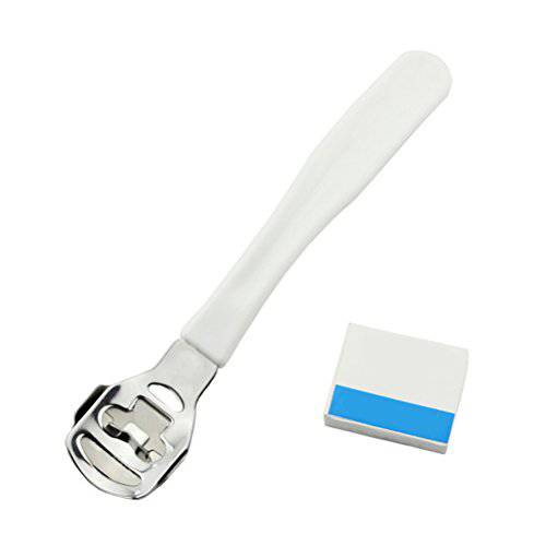 ROSENICE Foot Callus Cuticle Hard Skin Remover Rasp Cutter with 20 Blades