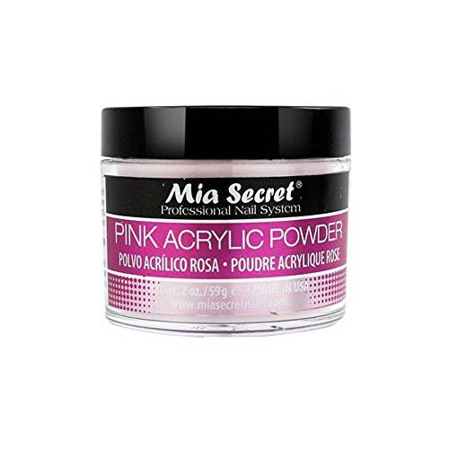 Mia Secret Professional Acrylic Nail System Pink Acrylic Powder 2 OZ