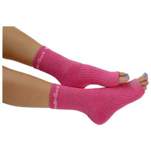 Original Pedi-Sox brand Toeless Socks for Pedicures: Professional : Luxury Pink