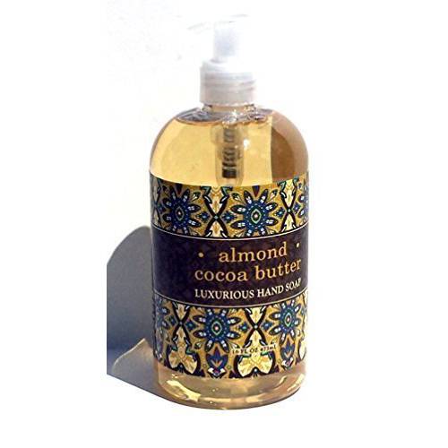 Greenwich Bay Trading Company Almond Cocoa Butter, Shea Butter Hand Soap, Enriched with Sweet Almond Oil, Chocolate, 16 Fl Oz
