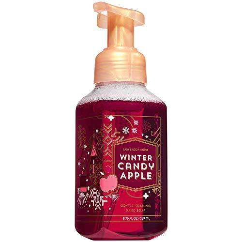 Bath and Body Works WINTER CANDY APPLE Gentle Foaming Hand Soap 8.75 Fluid Ounce (2018 Edition)