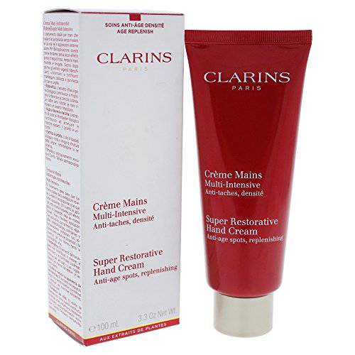 Clarins Super Restorative Hand Cream for Women, 3.3 Ounce