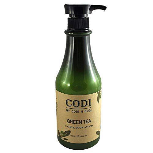 Codi Green Tea Hand & Body Lotion 750ml/25oz (pack of 2)