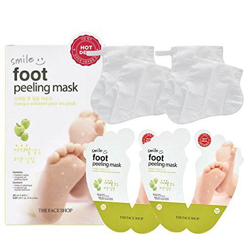 The Face Shop Smile Foot Peeling Mask, K-Beauty