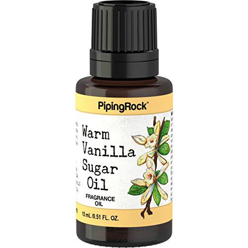 Piping Rock Warm Vanilla Sugar Fragrance Oil 1/2 oz (15 ml) Dropper Bottle