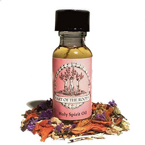 Holy Spirit Oil 1/2 Oz for Faith, Blessings & Prayers Hoodoo Voodoo Wicca Pagan Conjure Santeria