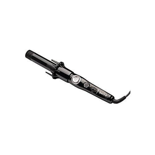 SalonTech Spinstyle PRO Automatic Rotating Curling Iron 1.25 inch - Ceramic Ionic Bi-Directional Spinning Barrel Heats Up to 450F in 60 Seconds - Style Ringlets, Beach Waves, Loose Curls In Hair