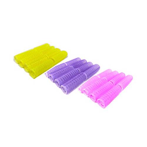 24pc x 3/4 Diameter Self Grip Hair Rollers Pro Salon Hairdressing Curlers Small