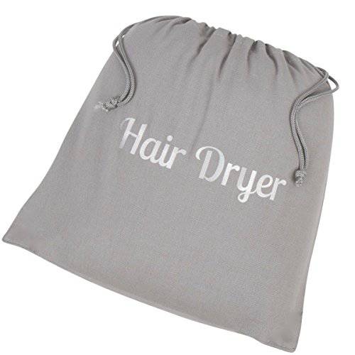 Hair Dryer Bags by Radiant Complex: Perfect for Travel, and Safe Storage of Any Hair Dryer, Curling Iron, Straightener, Brush or Makeup Bag. Convenient 12.25 x 13.25 Size fits Any Hair Accessory
