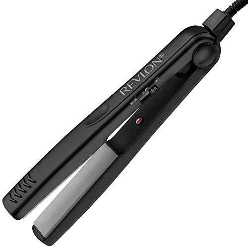 Revlon Smooth and Straight Ceramic Flat Iron | Fast Results, Smooth Styles (1 in)