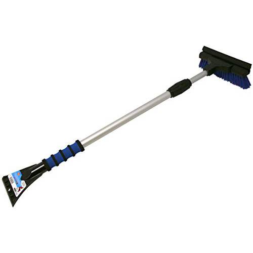Mallory 581-E Mallory Telescoping Sport Utility Snow Broom with 8 Head (Colors may vary)