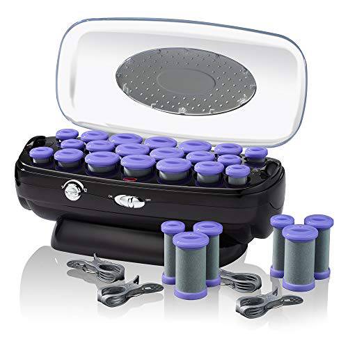 INFINITIPRO BY CONAIR Hot Rollers, Instant Heat Ceramic Hot Rollers for Hair Curling, Hair Styling Tools & Appliances