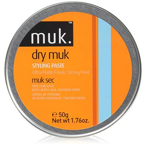 Muk Haircare Dry Strong Hold Styling Paste, 1.76 Ounce