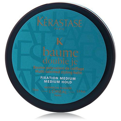 Kerastase Baume Double JE Multi-Talented Styling Balm for Unisex, Medium Hold, 2.5 Ounce