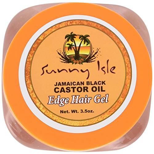 Sunny Isle Jamaican Black Castor Oil Edge Hair Gel, 3.5 Ounce