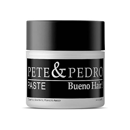 Pete & Pedro PASTE - Mens Hair Paste with Medium Hold | Semi Matte Finish Styling Cream, Hair Products for Men | As Seen on Shark Tank, 2 oz.