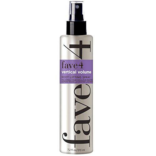 fave4 hair Vertical Volume Root Lifting Spray for All Day Fullness, Add Strength & Shine, 7.2 oz