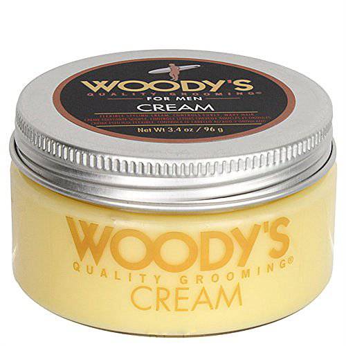 Woody’s Grooming: Quality Grooming Hair Styling Cream, 3.4 oz