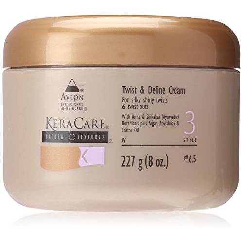 Avlon Keracare Natural Textures Twist and Define Cream, 8 Ounce