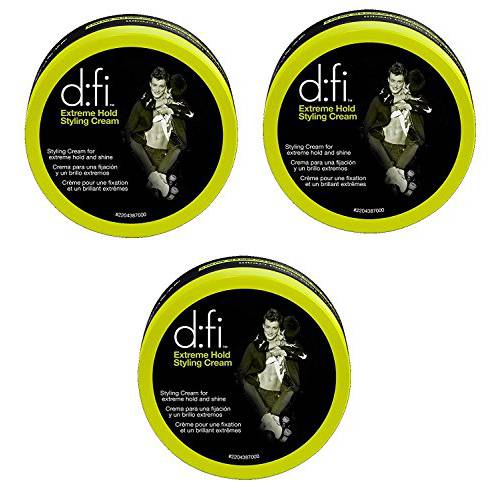 D:Fi Extreme Hold Styling Cream 2.6 oz (Set of 3)
