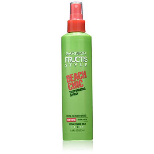 Garnier Fructis Style Beach Chic Texturizing Spray, All Hair Types, 8.5 oz. (Packaging May Vary)