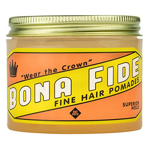 Bona Fide Pomade, Original Hold, 4 oz.