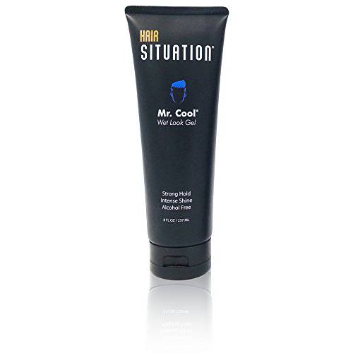 Mr. Cool Wet Look Strong Hold Alcohol Free Hair Gel