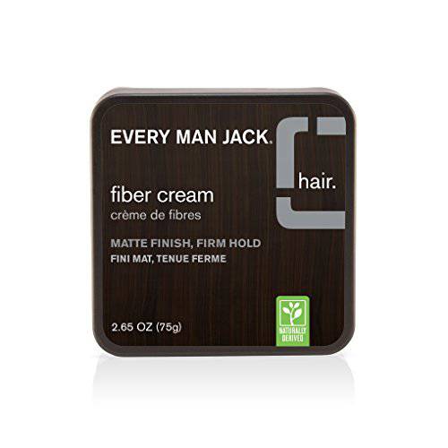 Every Man Jack Fiber Cream, Fragrance Free, 2.65 Oz