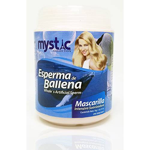 Kleravitex Whale Sperm Hair Mask Treatment for Damaged Hair 35 Oz - Whale’s Artificial Sperm Mask for Shiny and Smooth Hair - Nourishes & Repairs Fragile Dry Hair (Esperma de Ballena)